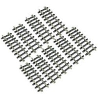 The Holiday Express 9-Piece Straight Train Track Expansion Pack The Holiday Express 9-Piece Straight Train Track Expansion Pack