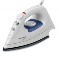 Go from board to wrinkle free in seconds flat. An innovative vertical steam function puts the ironing board away for good, allowing you to adjust the steam level for all of your clothes, linens and fabrics for a flawlessly smooth finish every time. 2-year limited warranty. Model AS75. Go from board to wrinkle free in seconds flat. An innovative vertical steam function puts the ironing board away for good, allowing you to adjust the steam level for all of your clothes, linens and fabrics for a flawlessly smooth finish every time. 2-year limited warranty. Model AS75.