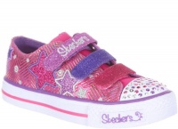 Skechers Kids 10249L-Shuffles-Triple Up Sneaker (Little Kid),Pink/Multi,11 M US Little Kid Skechers Kids 10249L-Shuffles-Triple Up Sneaker (Little Kid),Pink/Multi,11 M US Little Kid