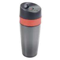OXO Good Grips Liquiseal Travel Mug, Gray/Orange OXO Good Grips Liquiseal Travel Mug, Gray/Orange