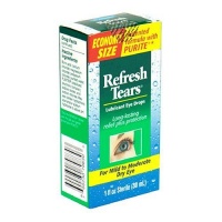 Refresh Tears Lubricant Eye Drops for Mild to Moderate Dry Eyes, Economy Size, 1 Fluid Ounce (30 ml) Refresh Tears Lubricant Eye Drops for Mild to Moderate Dry Eyes, Economy Size, 1 Fluid Ounce (30 ml)