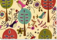 Folk Art Birds Note Cards (Stationery) Folk Art Birds Note Cards (Stationery)
