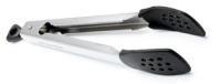 Kitchenaid Classic Silicone Tipped Stainless Steel Tongs, Black Kitchenaid Classic Silicone Tipped Stainless Steel Tongs, Black