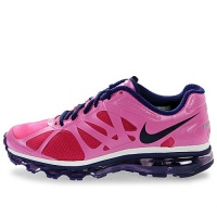 Nike Kids's NIKE AIR MAX 2012 (GS) RUNNING SHOES 6.5 (VIOLA/NIGHT BLUE/WHT/CRT PRPL)