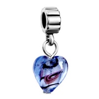 Pugster Murano Glass Bead Dangle Murano Glass Turquoise Heart Fit Pandora Bead Charm Bracelet Pugster Murano Glass Bead Dangle Murano Glass Turquoise Heart Fit Pandora Bead Charm Bracelet