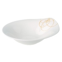 Add a contemporary flair to any table with pieces from Villeroy & Boch Bloom Sun dinnerware collection. Interesting organic shapes designed to compliment the Flow collection. Bloom Sun features a stylized floral motif set against a white background. Add a contemporary flair to any table with pieces from Villeroy & Boch Bloom Sun dinnerware collection. Interesting organic shapes designed to compliment the Flow collection. Bloom Sun features a stylized floral motif set against a white background.