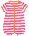 Carter's Butterfly Beauty Romper (Sizes NB - 9M) - pink, 3 months