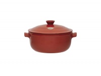 Emile Henry Flame-Top 7-Quart Round Stew Pot, Red Emile Henry Flame-Top 7-Quart Round Stew Pot, Red