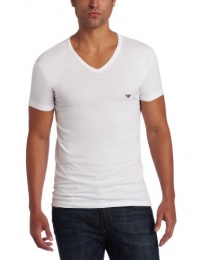 Emporio Armani Men's Eagle V-Neck Tee