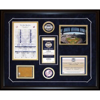 Steiner Sports MLB New York Yankees 2009 Opening Day Comm Ticket Collage with Authentic Dirt from Stadium Package C Steiner Sports MLB New York Yankees 2009 Opening Day Comm Ticket Collage with Authentic Dirt from Stadium Package C