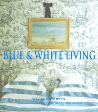 Blue and White Living Blue and White Living