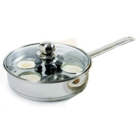Norpro Stainless Steel 10 Inch Egg Poacher Skillet Set Norpro Stainless Steel 10 Inch Egg Poacher Skillet Set