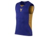 NIKE Men's Kobe 7 Lakers Dri-Fit Sleeveless Tank Top Shirt-Blue/yellow