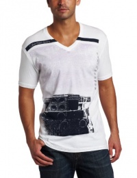 Calvin Klein Jeans Men's Sound System Short Sleeve Tee Calvin Klein Jeans Men's Sound System Short Sleeve Tee