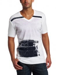 Calvin Klein Jeans Men's Sound System Short Sleeve Tee