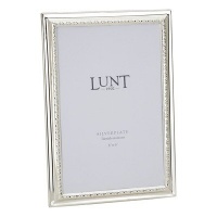 Lunt Silver Beads Frame, Silver, 4 x 6 Lunt Silver Beads Frame, Silver, 4 x 6