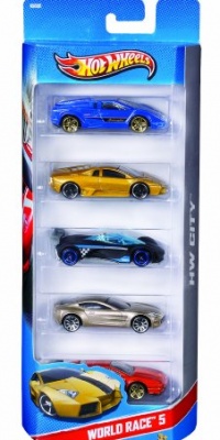 Hot Wheels 5 Car Gift Pack (Styles May Vary)