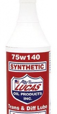 Lucas Oil 10121 SAE 75W-140 Synthetic Transmission and Differential Lube - 1 Quart