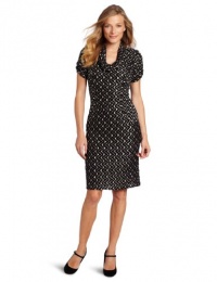 Evan Picone Women's Knit Cowl Neck Dress Evan Picone Women's Knit Cowl Neck Dress