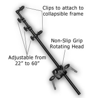 Fotodiox 2260Arm Telescoping Reflector Holding Arm, Holds 22-Inch to 60-Inch Reflector Disc Fotodiox 2260Arm Telescoping Reflector Holding Arm, Holds 22-Inch to 60-Inch Reflector Disc