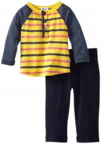 Splendid Littles Baby-Boys Newborn Nantucket Stripe Henley Pant Set, Ray, 6-12 Months Splendid Littles Baby-Boys Newborn Nantucket Stripe Henley Pant Set, Ray, 6-12 Months