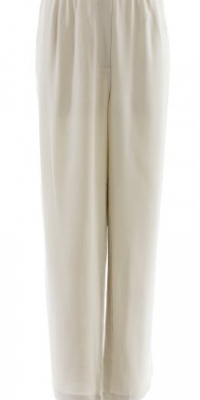 Eileen Fisher Pebble Silk Georgette Crepe Relaxed Straight Leg Pant 1X Eileen Fisher Pebble Silk Georgette Crepe Relaxed Straight Leg Pant 1X