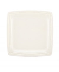 Serve the main course on this Wickford platter and tie in timeless sophistication with every meal. kate spade new york's square plates are always versatile, and the white china of this contemporary square platter is embossed with a knotted rope motif. Serve the main course on this Wickford platter and tie in timeless sophistication with every meal. kate spade new york's square plates are always versatile, and the white china of this contemporary square platter is embossed with a knotted rope motif.
