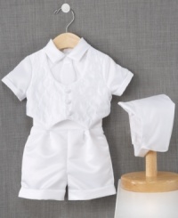 A special day needs attire to match. This suit from Lauren Madison will have him looking his unforgettable best. A special day needs attire to match. This suit from Lauren Madison will have him looking his unforgettable best.