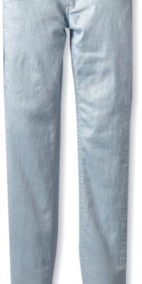 Pinc Premium Girls 7-16 Metallic Skinny Jean, Sky Blue, 7 Pinc Premium Girls 7-16 Metallic Skinny Jean, Sky Blue, 7
