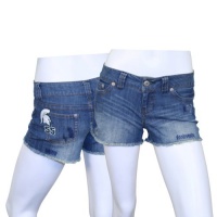 NCAA Junior Size Denim School Logo Shorts - Michigan State Spartans - 7 NCAA Junior Size Denim School Logo Shorts - Michigan State Spartans - 7