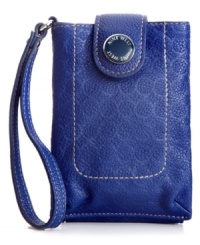 Charming and chat-worthy, this fab phone case from Nine West is dressed and ready to go. Decked out in signature-embossed 9s with convenient slots for cards, cash and ID at the back, it offers an interior compartment to keep your phone safe and secure. Charming and chat-worthy, this fab phone case from Nine West is dressed and ready to go. Decked out in signature-embossed 9s with convenient slots for cards, cash and ID at the back, it offers an interior compartment to keep your phone safe and secure.