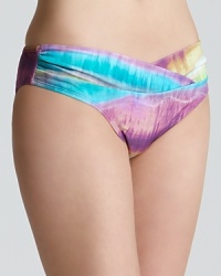 Take on modern hippie chic with PilyQ's tie dye bikini. This suit begs for Coachella, a floppy straw hat and a sheer cotton coverup. Take on modern hippie chic with PilyQ's tie dye bikini. This suit begs for Coachella, a floppy straw hat and a sheer cotton coverup.
