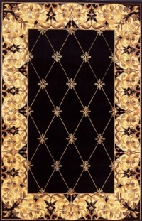Area Rug 3x5 Rectangle European Ebony Color - Momeni Maison Rug from RugPal Area Rug 3x5 Rectangle European Ebony Color - Momeni Maison Rug from RugPal