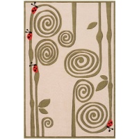 Lil' Momeni Whimsy Lady Bug Collection Area Rug Size - 8 x 10 ft. Lil' Momeni Whimsy Lady Bug Collection Area Rug Size - 8 x 10 ft.