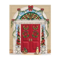 Byers Choice Colonial Front Door Advent Calendar Byers Choice Colonial Front Door Advent Calendar