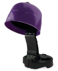 Salon-quality tools for your home! Featuring ionic technology, a balanced airflow design and multiple heat and speed settings, this hair dryer from Laila Ali promotes healthier, shiner hair. Cool air options helps set your chosen style and the large round hood accommodates jumbo rollers. Salon-quality tools for your home! Featuring ionic technology, a balanced airflow design and multiple heat and speed settings, this hair dryer from Laila Ali promotes healthier, shiner hair. Cool air options helps set your chosen style and the large round hood accommodates jumbo rollers.