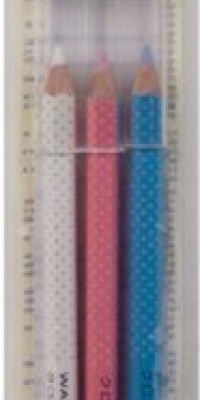 Clover Water Soluble Pencil Assortment, 3EA Clover Water Soluble Pencil Assortment, 3EA