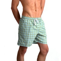 Bottoms Out Men's Plaid Swim Short Bottoms Out Men's Plaid Swim Short