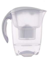 Always have cold, fresh and pure water on tap with this high-tech pitcher that transforms the way you drink. The convenient pour-through lid keeps spills to a minimum and the micro-computer alerts you to when it's time to change the filter. 3-month warranty. Model 1001491. Always have cold, fresh and pure water on tap with this high-tech pitcher that transforms the way you drink. The convenient pour-through lid keeps spills to a minimum and the micro-computer alerts you to when it's time to change the filter. 3-month warranty. Model 1001491.