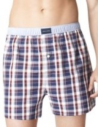 Tommy Hilfiger Men's Plaid Woven Boxer Tommy Hilfiger Men's Plaid Woven Boxer