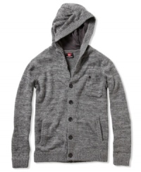 Add some swagger to your layered look with this hooded sweater from Quiksilver. Add some swagger to your layered look with this hooded sweater from Quiksilver.