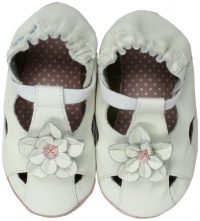 Robeez Pretty Pansy Soft Sole Sandal (Infant),White,12-18 Months M US Infant Robeez Pretty Pansy Soft Sole Sandal (Infant),White,12-18 Months M US Infant