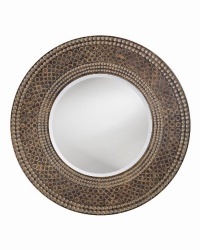 Hampton Mirror in Antique Faux Maple & Oak Hampton Mirror in Antique Faux Maple & Oak
