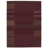 Nourison Calvin Klein Home Loom Select Block Profile Area Rug - Brick Size - 7.9 x 10.10 ft. Nourison Calvin Klein Home Loom Select Block Profile Area Rug - Brick Size - 7.9 x 10.10 ft.
