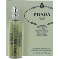 PRADA INFUSION D'IRIS by Prada Gift Set for WOMEN: EAU DE PARFUM REFILL PURSE SPRAY .34 OZ (THREE PIECES) PRADA INFUSION D'IRIS by Prada Gift Set for WOMEN: EAU DE PARFUM REFILL PURSE SPRAY .34 OZ (THREE PIECES)
