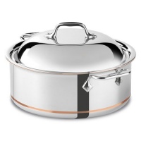 6 Qt. Round Roaster w/ Lid - All-Clad Copper Core 6 Qt. Round Roaster w/ Lid - All-Clad Copper Core