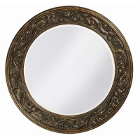 Howard Elliott Collection 2122 Suzanne Oval Mirror, 40-Inch, Antique Bronze Howard Elliott Collection 2122 Suzanne Oval Mirror, 40-Inch, Antique Bronze