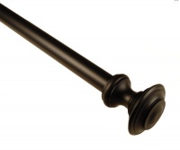 BCL Drapery Hardware 1STBK48 Clifton Curtain Rod BCL Drapery Hardware 1STBK48 Clifton Curtain Rod