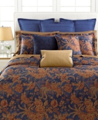 Inspired by the beautiful Indonesian island, this Lauren Ralph Lauren Indigo Bali sham transforms your bedroom into an exotic destination. Crafted with 300-thread count cotton sateen, it provides classic comfort.