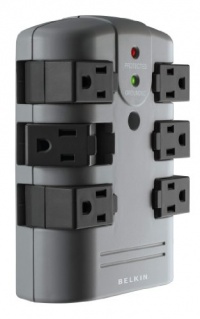 Belkin Pivot Wall Mount Surge Protector with 6 Outlets Belkin Pivot Wall Mount Surge Protector with 6 Outlets